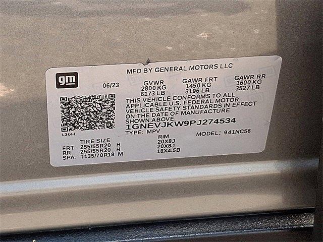 2023 Chevrolet Traverse Vehicle Photo in LANCASTER, PA 17601-0000