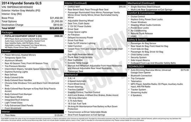 2014 Hyundai SONATA Vehicle Photo in Salt Lake City, UT 84119-3321