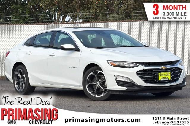 Summit White 2023 Chevrolet Malibu Sedan Front-Wheel Drive Automatic