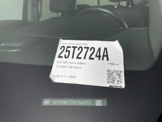 2022 GMC Sierra 3500 HD Vehicle Photo in GILBERT, AZ 85297-0402