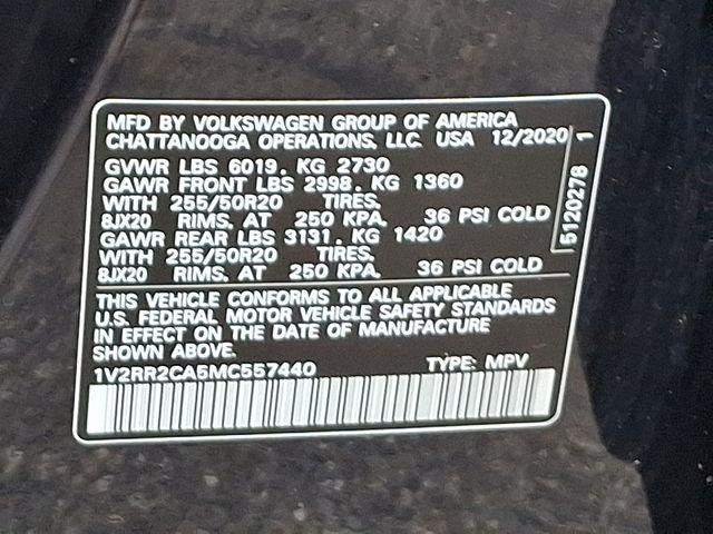 2021 Volkswagen Atlas Vehicle Photo in DANBURY, CT 06810-5034