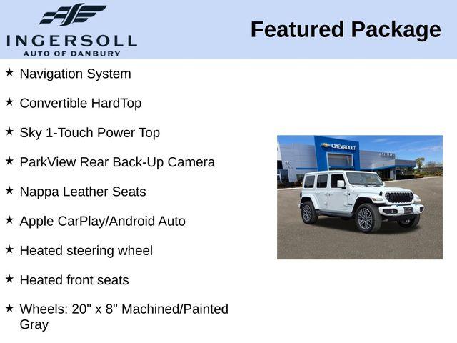 2024 Jeep Wrangler 4xe Vehicle Photo in DANBURY, CT 06810-5034