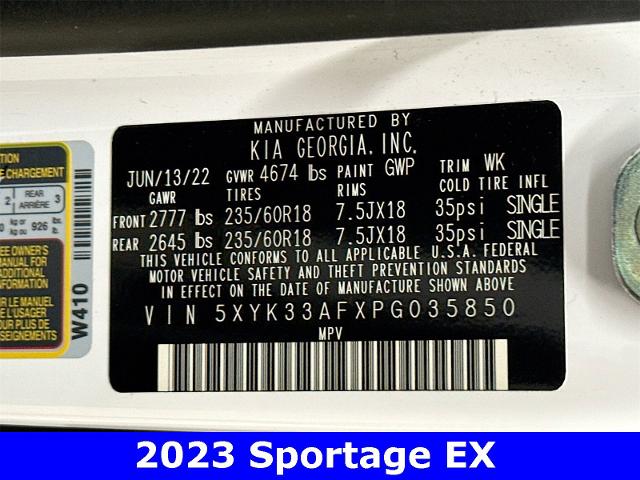 2023 Kia Sportage Vehicle Photo in EVERETT, WA 98203-5662