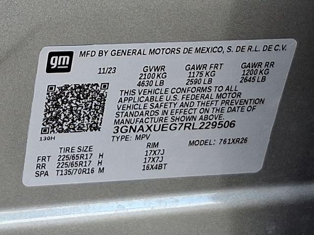 2024 Chevrolet Equinox Vehicle Photo in DANBURY, CT 06810-5034