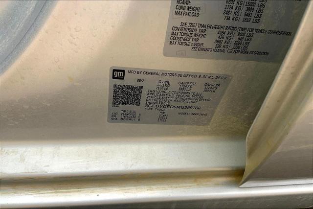 2021 Chevrolet Silverado 1500 Vehicle Photo in TOPEKA, KS 66609-0000