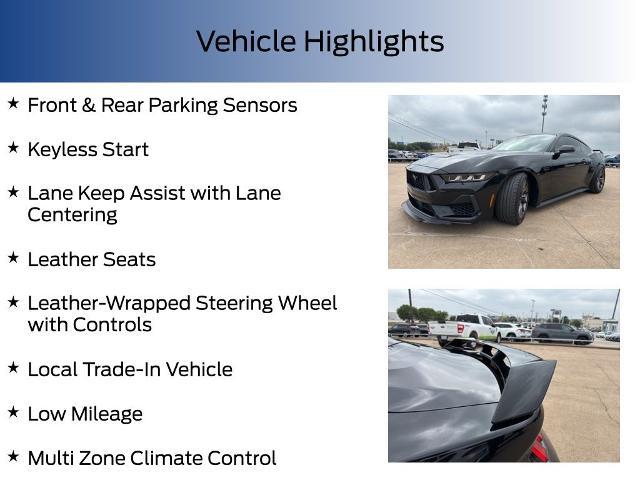 2024 Ford Mustang Vehicle Photo in Weatherford, TX 76087