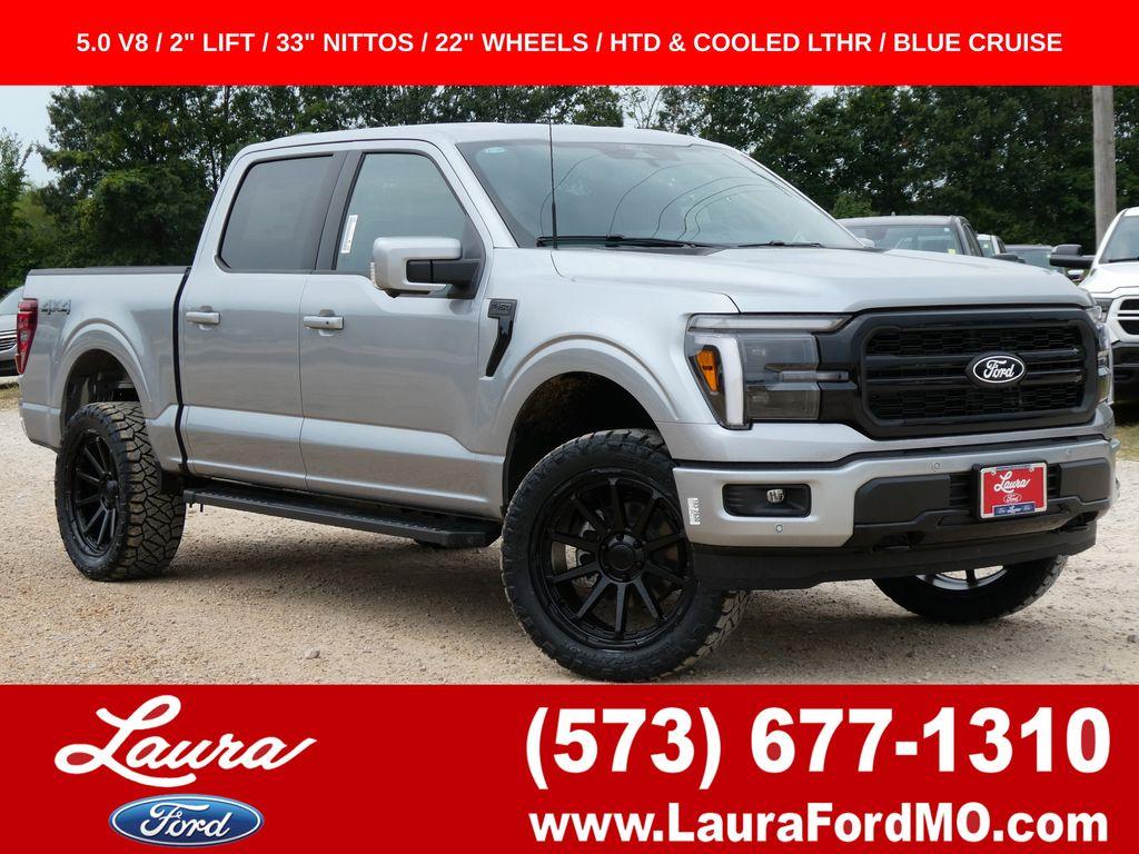 Iconic Silver Metallic 2026 Ford F-150 Pickup Truck Four-Wheel Drive Automatic