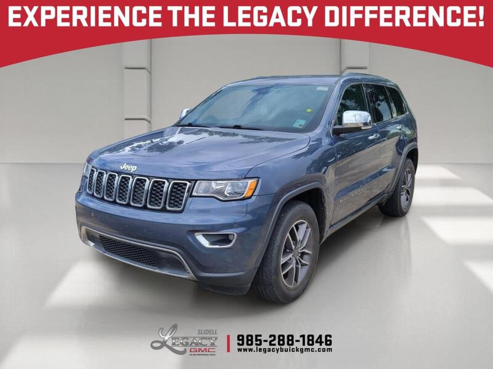 Slate Blue Pearlcoat 2019 Jeep Grand Cherokee SUV / Crossover 4X2 8-Speed Automatic