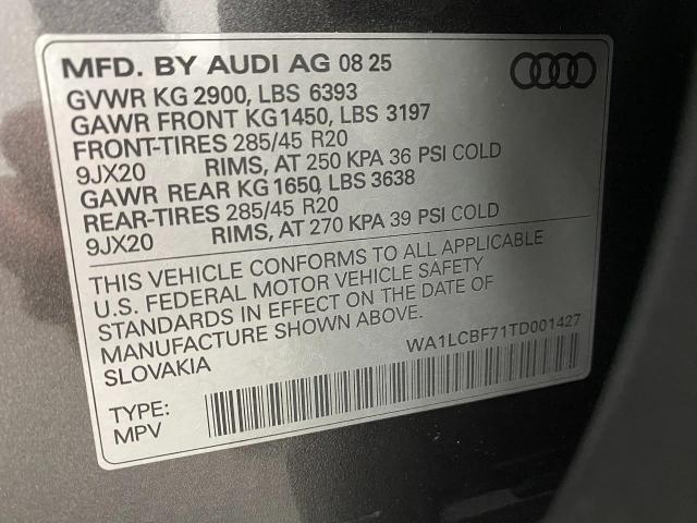 2026 Audi Q7 Vehicle Photo in Appleton, WI 54913