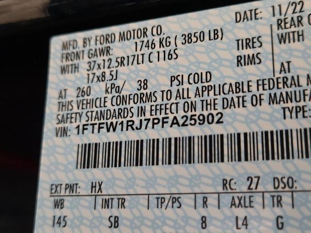 2023 Ford F-150 Vehicle Photo in Weatherford, TX 76087