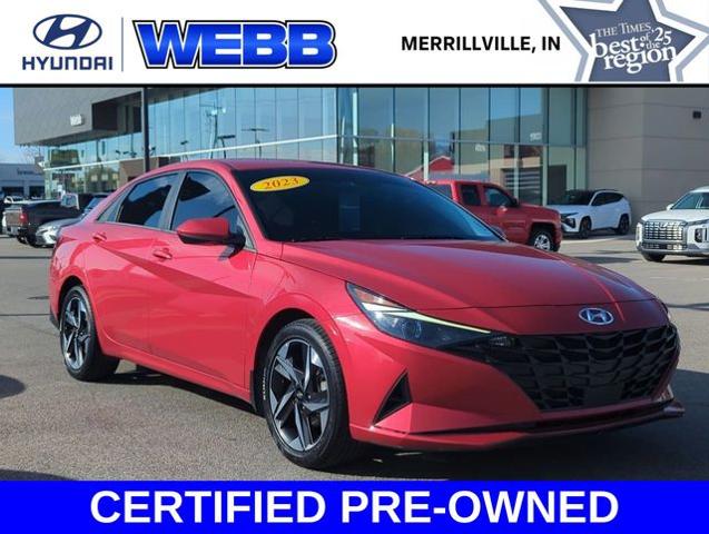 2023 Hyundai ELANTRA Vehicle Photo in Merrillville, IN 46410