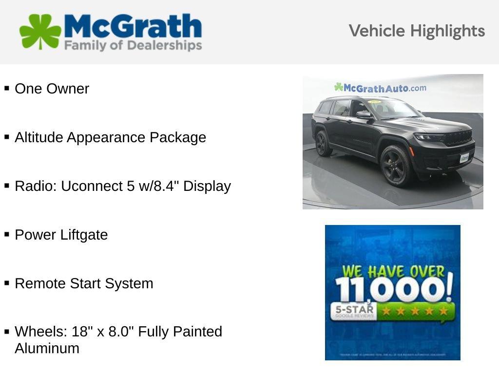 2021 Jeep Grand Cherokee L Vehicle Photo in Cedar Rapids, IA 52402