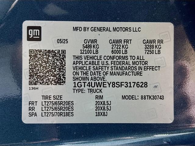 2025 GMC Sierra 3500 HD Vehicle Photo in PUYALLUP, WA 98371-4149