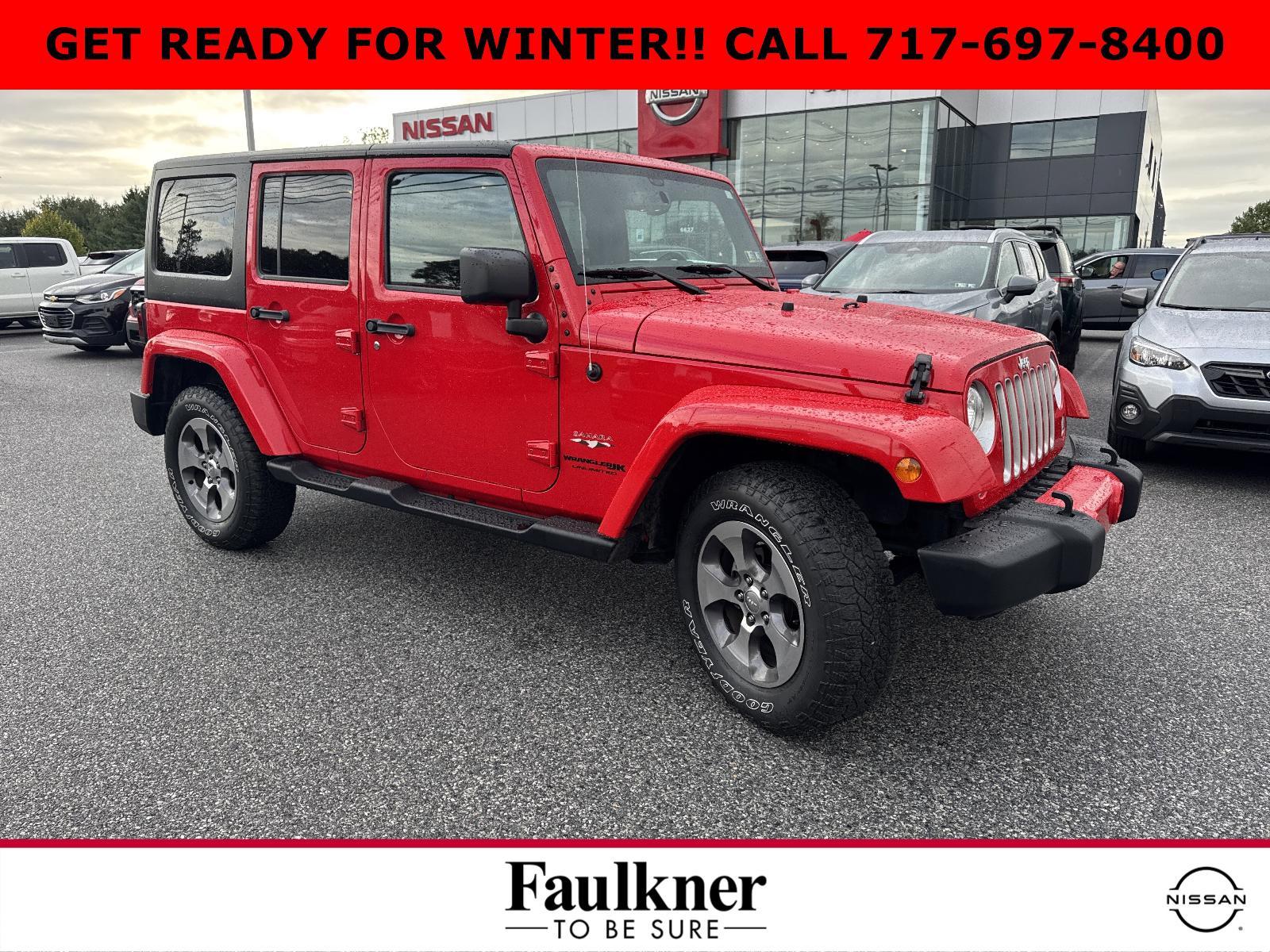 2018 Jeep Wrangler JK Unlimited Vehicle Photo in Mechanicsburg, PA 17050-2306