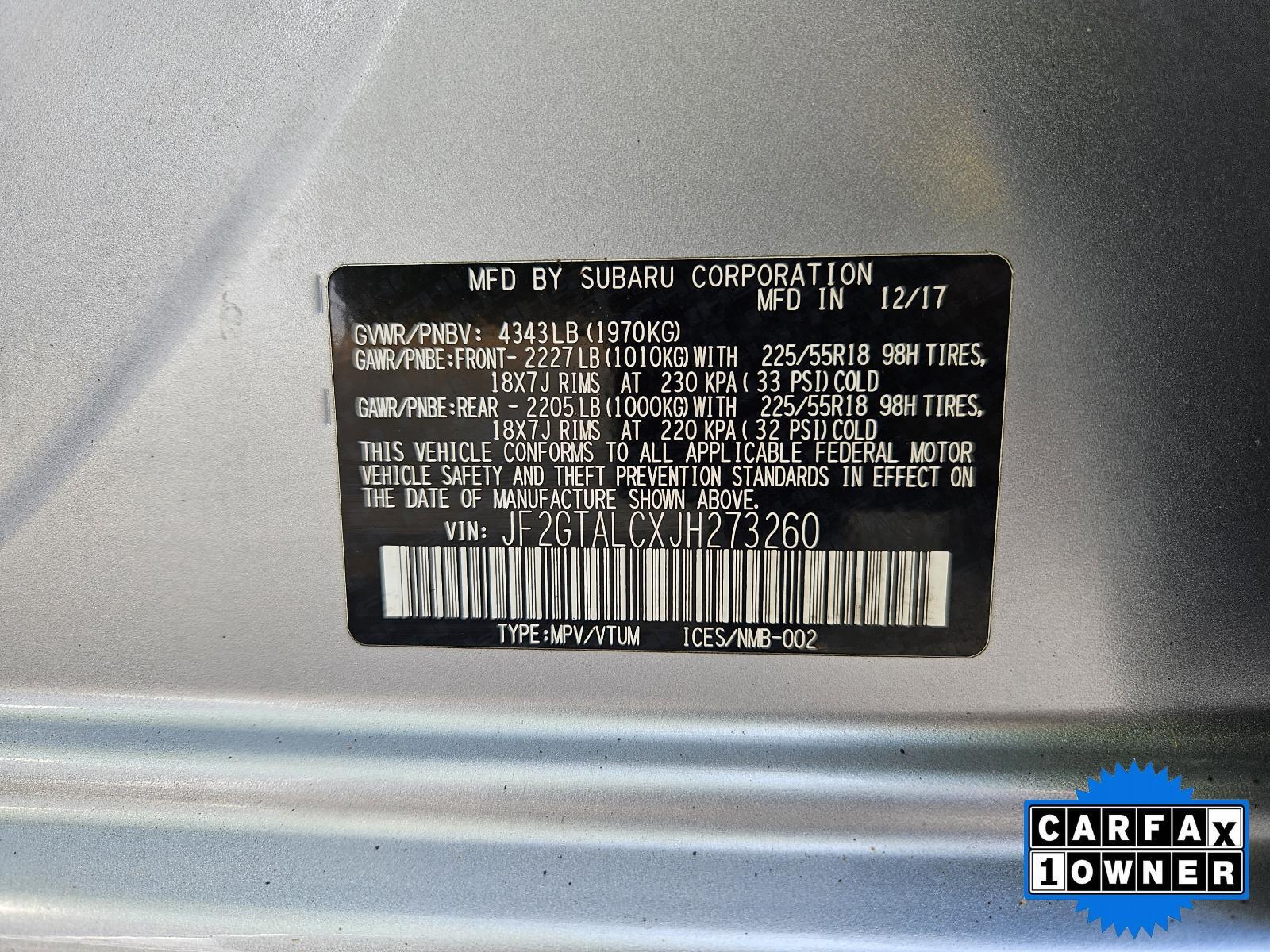 2018 Subaru Crosstrek Vehicle Photo in Harrisburg, PA 17111