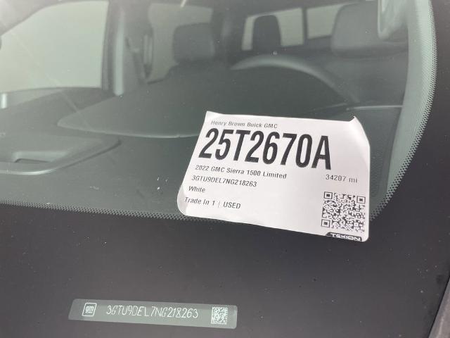 2022 GMC Sierra 1500 Limited Vehicle Photo in GILBERT, AZ 85297-0402