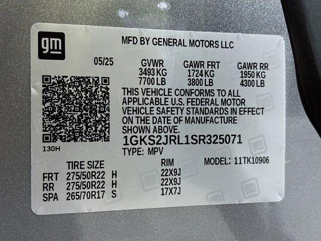 2025 GMC Yukon XL Vehicle Photo in PUYALLUP, WA 98371-4149