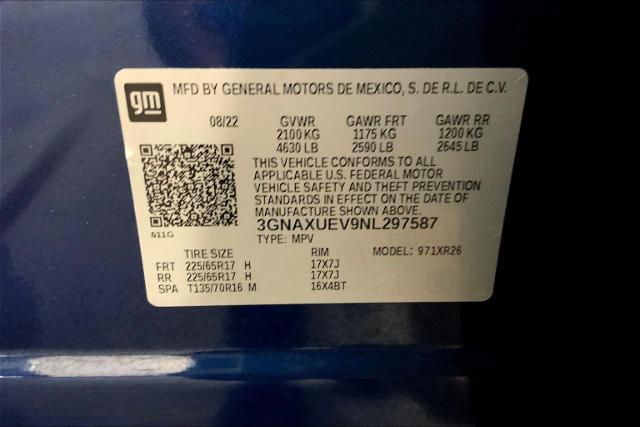 2022 Chevrolet Equinox Vehicle Photo in KANSAS CITY, MO 64114-4545