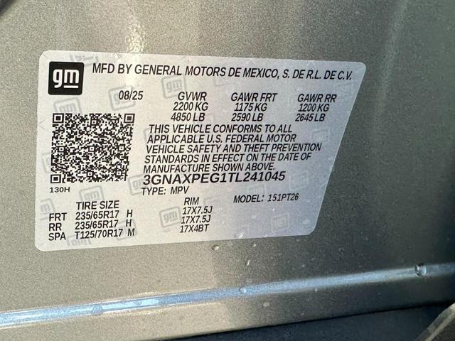 2026 Chevrolet Equinox Vehicle Photo in COLUMBIA, MO 65203-3903