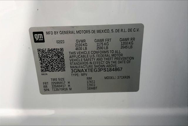 2023 Chevrolet Equinox Vehicle Photo in INDEPENDENCE, MO 64055-1314