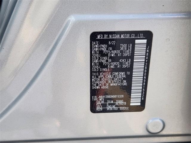 2022 Nissan Armada Vehicle Photo in AURORA, CO 80012-4011
