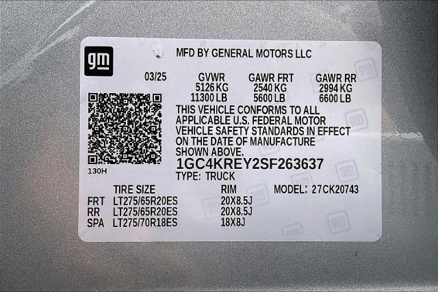 2025 Chevrolet Silverado 2500 HD Vehicle Photo in INDEPENDENCE, MO 64055-1314