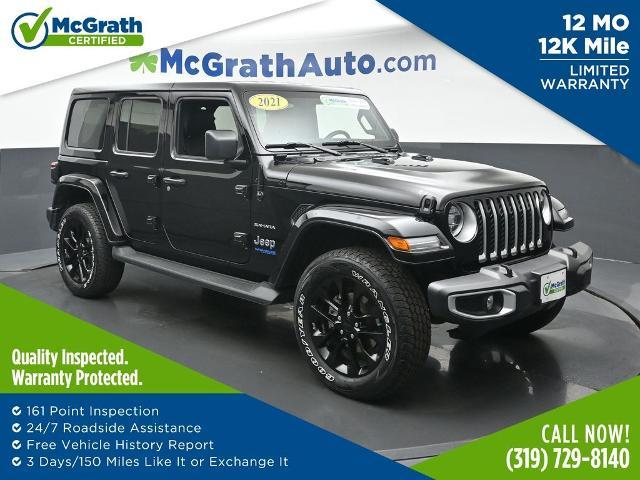 2021 Jeep Wrangler 4xe Vehicle Photo in Cedar Rapids, IA 52402