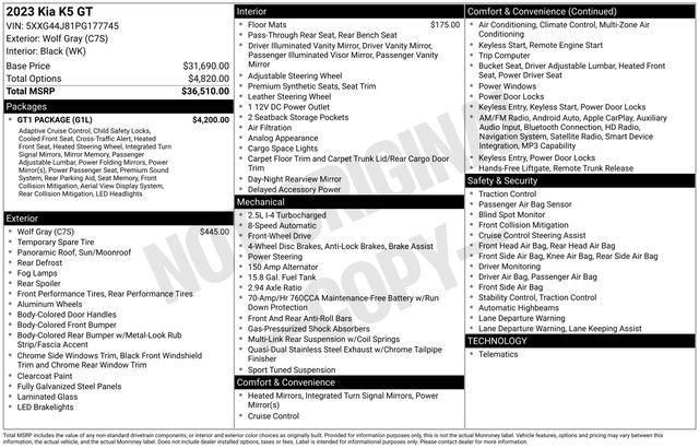 2023 Kia K5 Vehicle Photo in DANBURY, CT 06810-5034