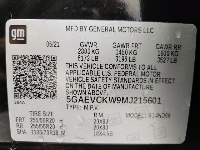 2021 Buick Enclave Vehicle Photo in NEENAH, WI 54956-2243
