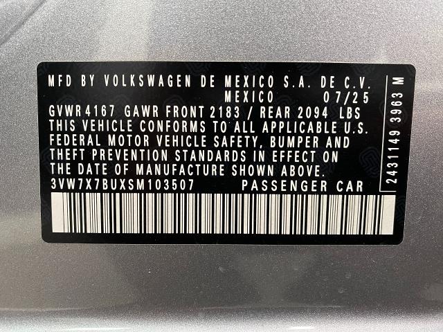 2025 Volkswagen Jetta Vehicle Photo in Appleton, WI 54913