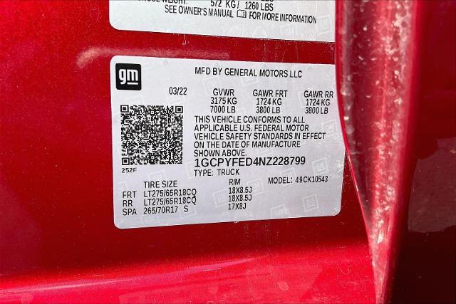 2022 Chevrolet Silverado 1500 LTD Vehicle Photo in INDEPENDENCE, MO 64055-1314