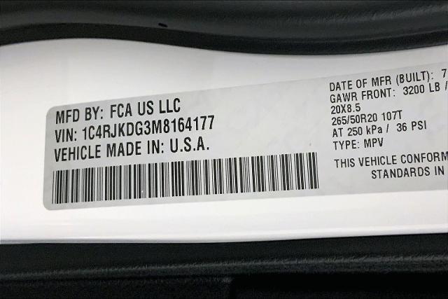 2021 Jeep Grand Cherokee L Vehicle Photo in KANSAS CITY, MO 64114-4502