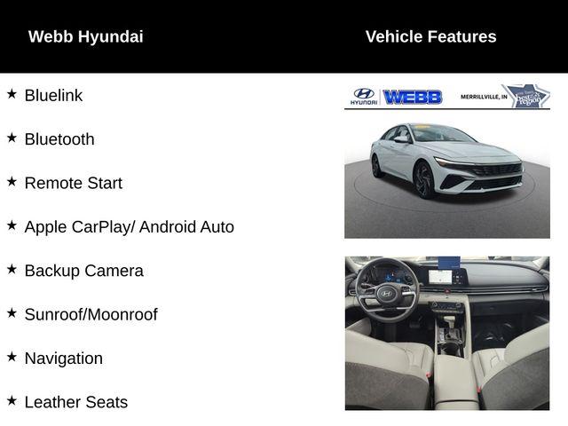 2024 Hyundai ELANTRA Hybrid Vehicle Photo in Merrillville, IN 46410