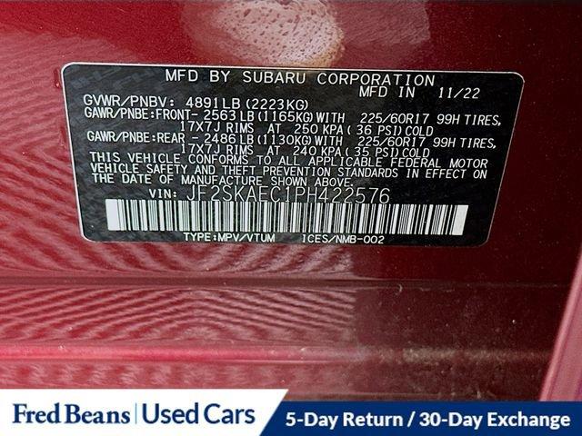 2023 Subaru Forester Vehicle Photo in Doylestown, PA 18902