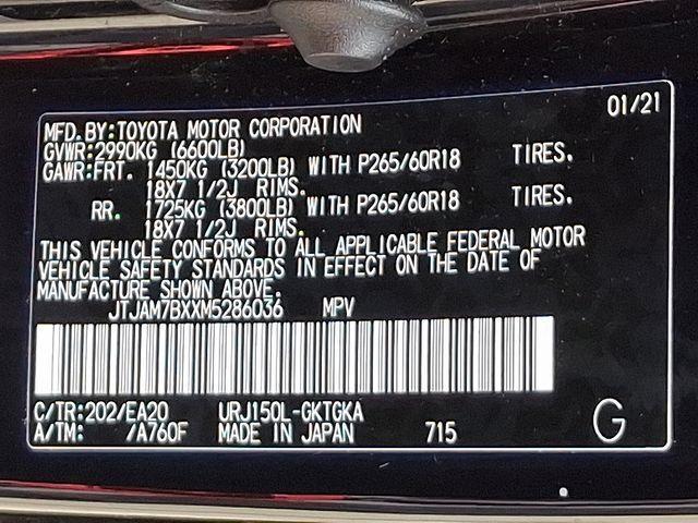 2021 Lexus GX 460 Vehicle Photo in DANBURY, CT 06810-5034