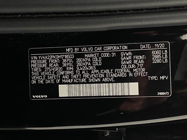 2021 Volvo XC90 Vehicle Photo in Appleton, WI 54913