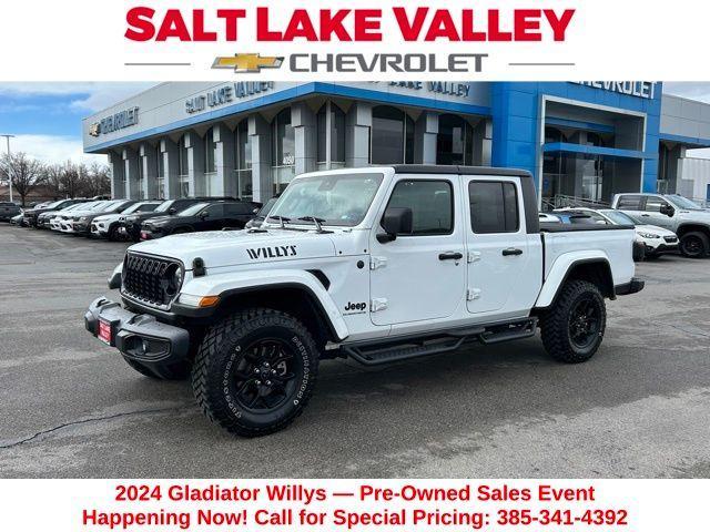 2024 Jeep Gladiator Vehicle Photo in West Valley City, UT 84120-3299
