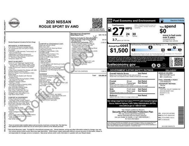 2020 Nissan Rogue Sport Vehicle Photo in Flemington, NJ 08822