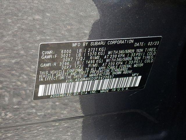 2023 Subaru Ascent Vehicle Photo in DANBURY, CT 06810-5034