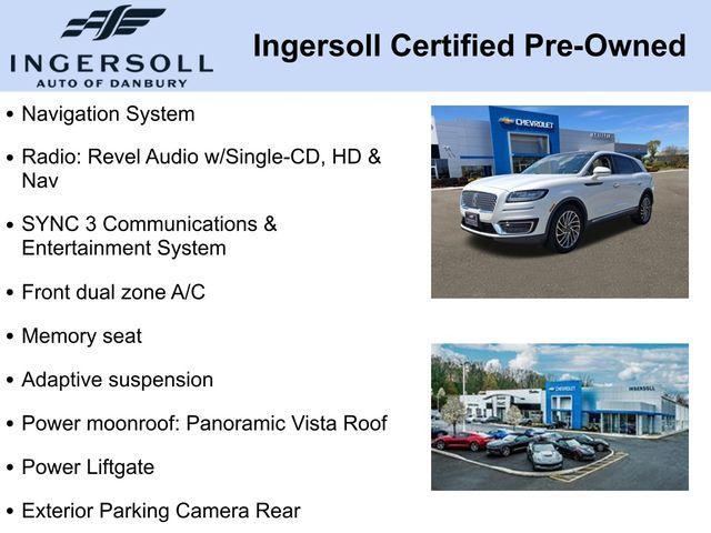 2019 Lincoln Nautilus Vehicle Photo in DANBURY, CT 06810-5034