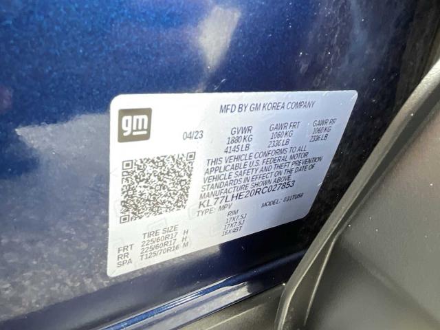2024 Chevrolet Trax Vehicle Photo in PITTSBURGH, PA 15226-1209