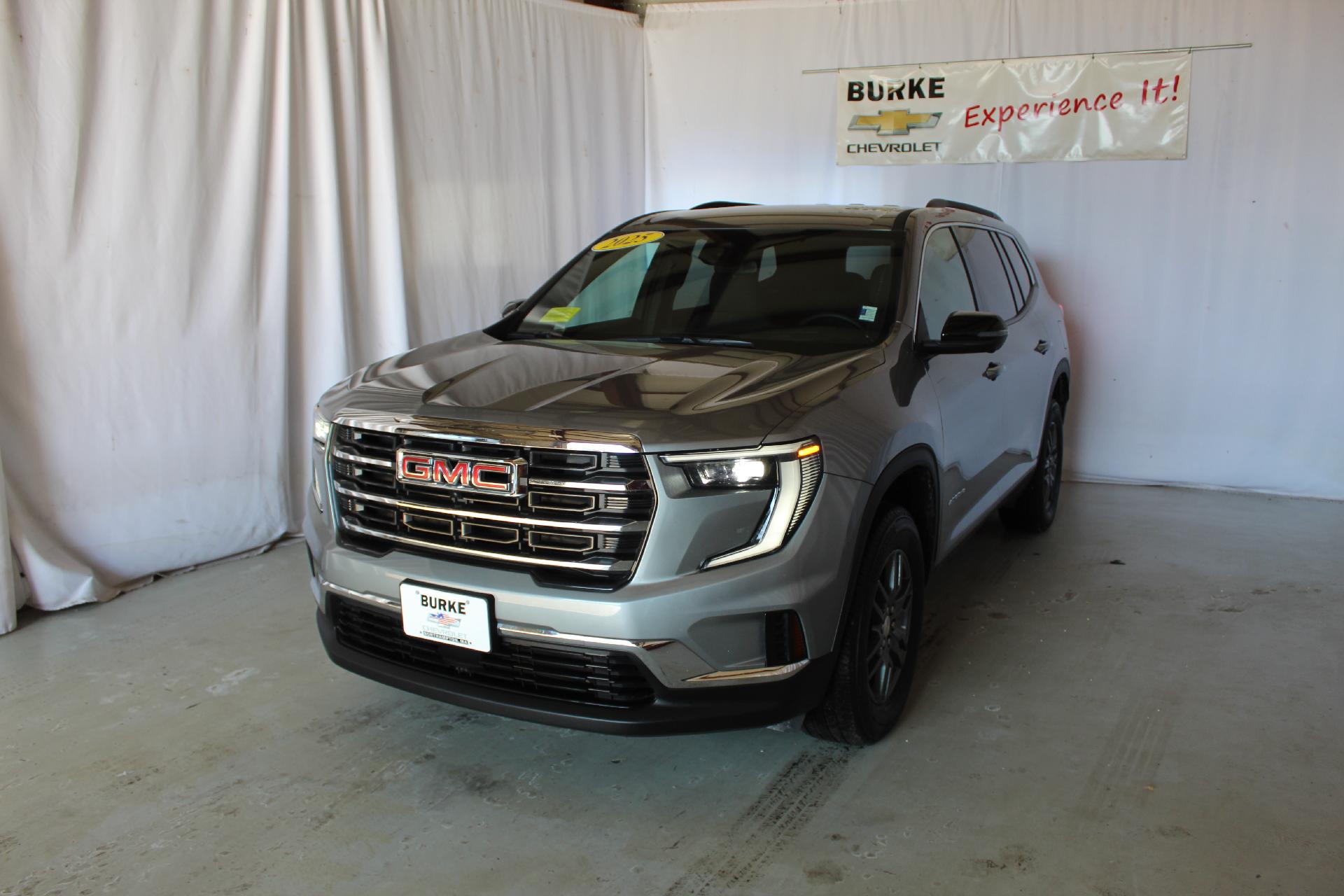 Gray 2025 GMC Acadia SUV / Crossover Four-Wheel Drive 8-Speed Automatic