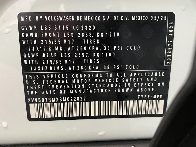 2025 Volkswagen Tiguan Vehicle Photo in Appleton, WI 54913