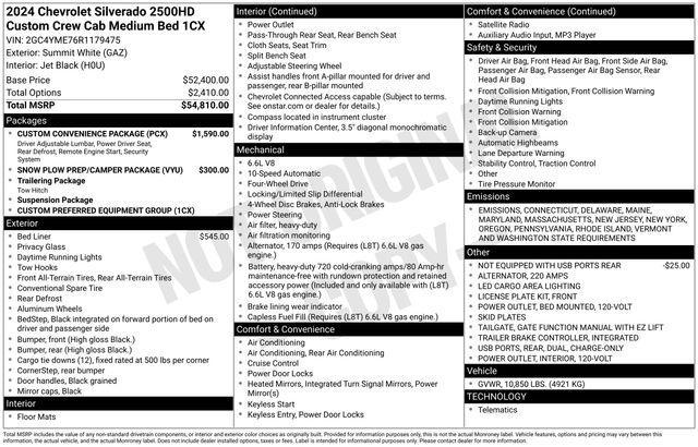 2024 Chevrolet Silverado 2500 HD Vehicle Photo in DANBURY, CT 06810-5034