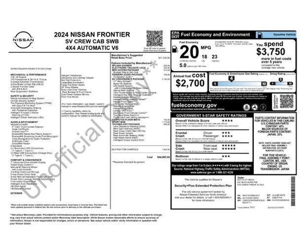 2024 Nissan Frontier Vehicle Photo in Flemington, NJ 08822