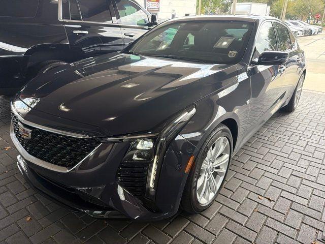 Midnight Sky Metallic 2025 Cadillac CT5 Sedan Rear-Wheel Drive Automatic