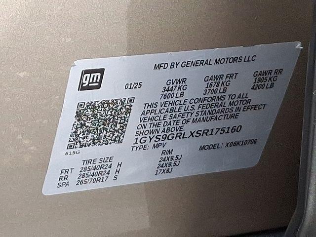 2025 Cadillac Escalade Vehicle Photo in DANBURY, CT 06810-5034
