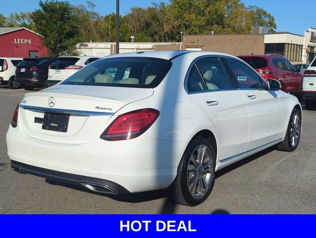 2019 Mercedes-Benz C-Class Vehicle Photo in Merrillville, IN 46410