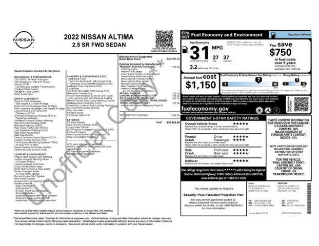 2022 Nissan Altima Vehicle Photo in Flemington, NJ 08822