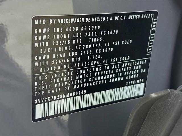 2022 Volkswagen Taos Vehicle Photo in PUYALLUP, WA 98371-4149